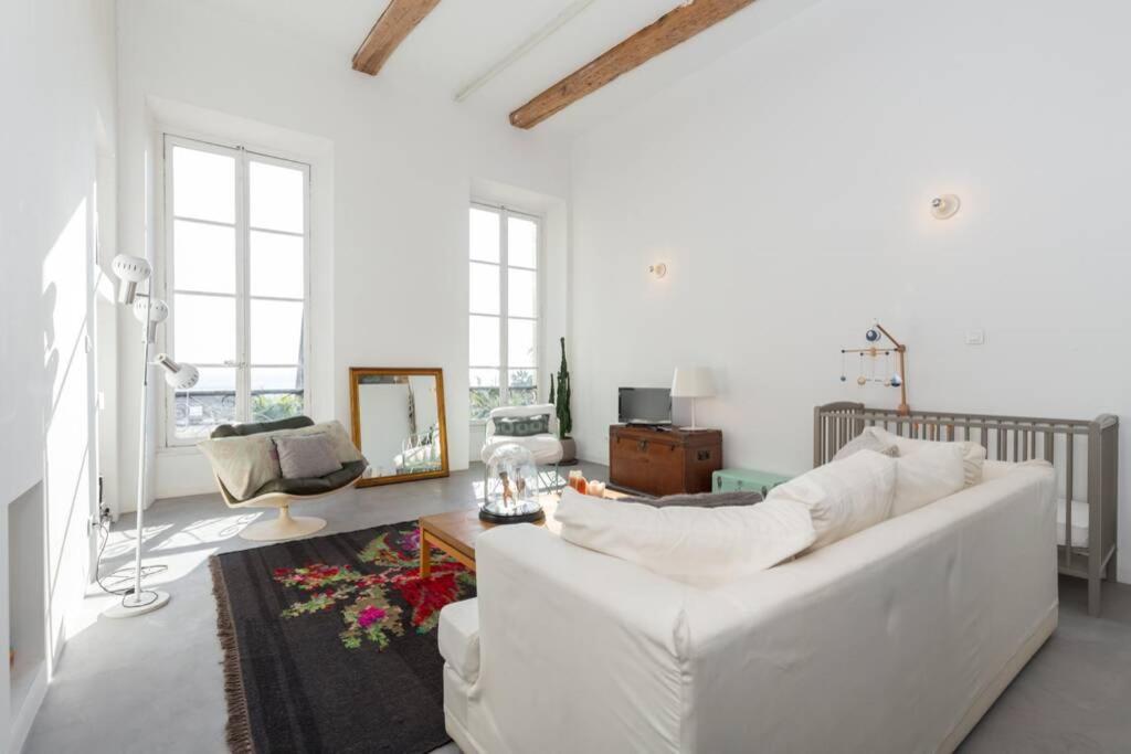 06J - Superb Duplex Loft With Ac - Sea View Appartement Nice Buitenkant foto