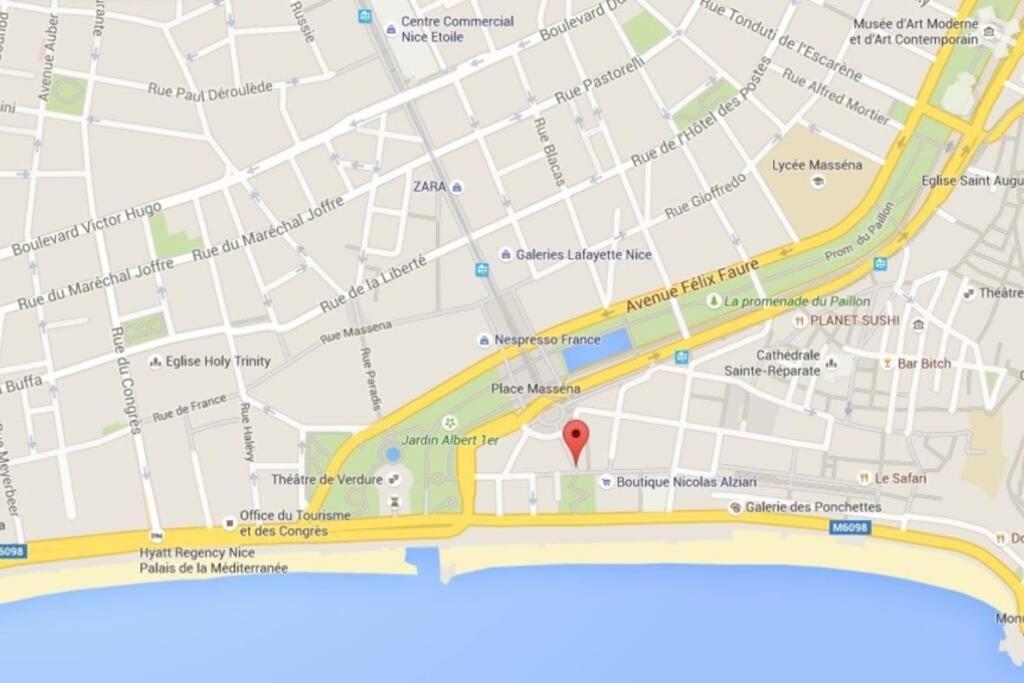 06J - Superb Duplex Loft With Ac - Sea View Appartement Nice Buitenkant foto