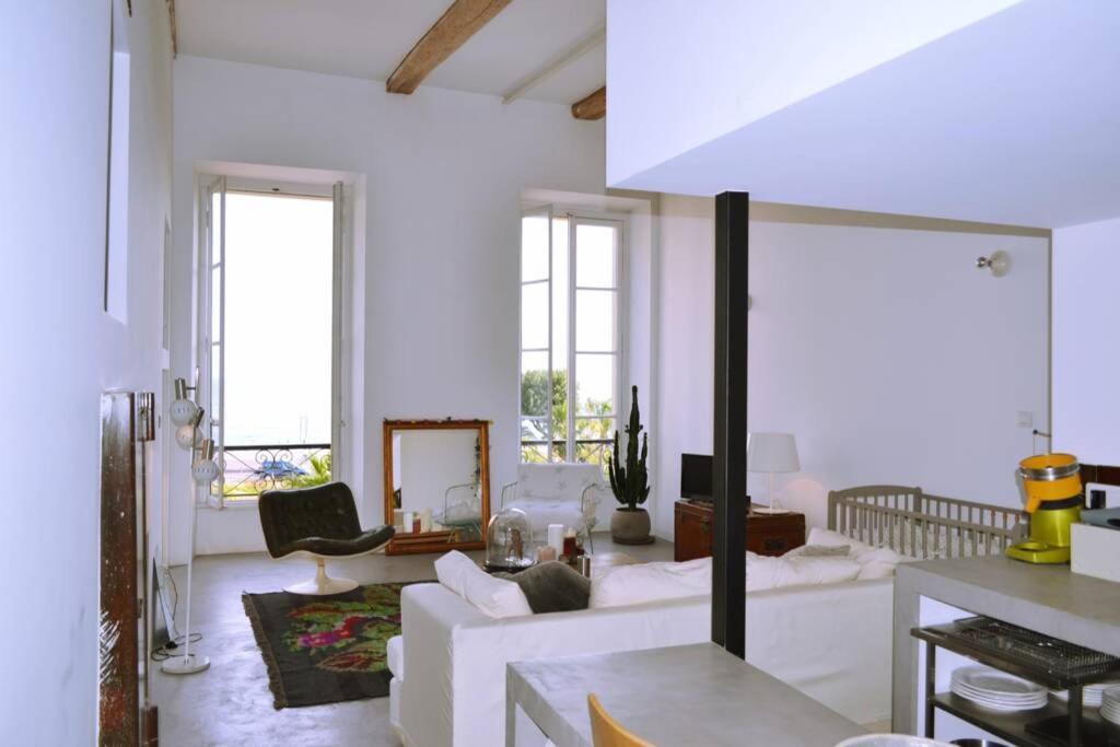 06J - Superb Duplex Loft With Ac - Sea View Appartement Nice Buitenkant foto