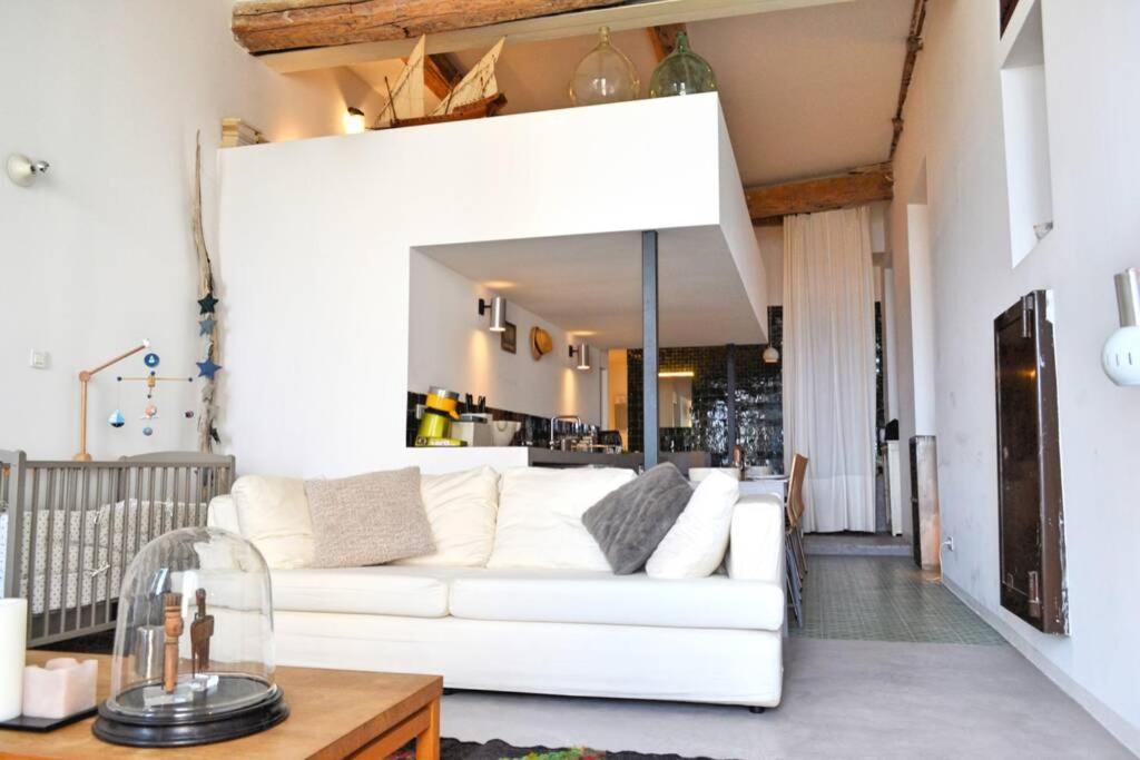 06J - Superb Duplex Loft With Ac - Sea View Appartement Nice Buitenkant foto