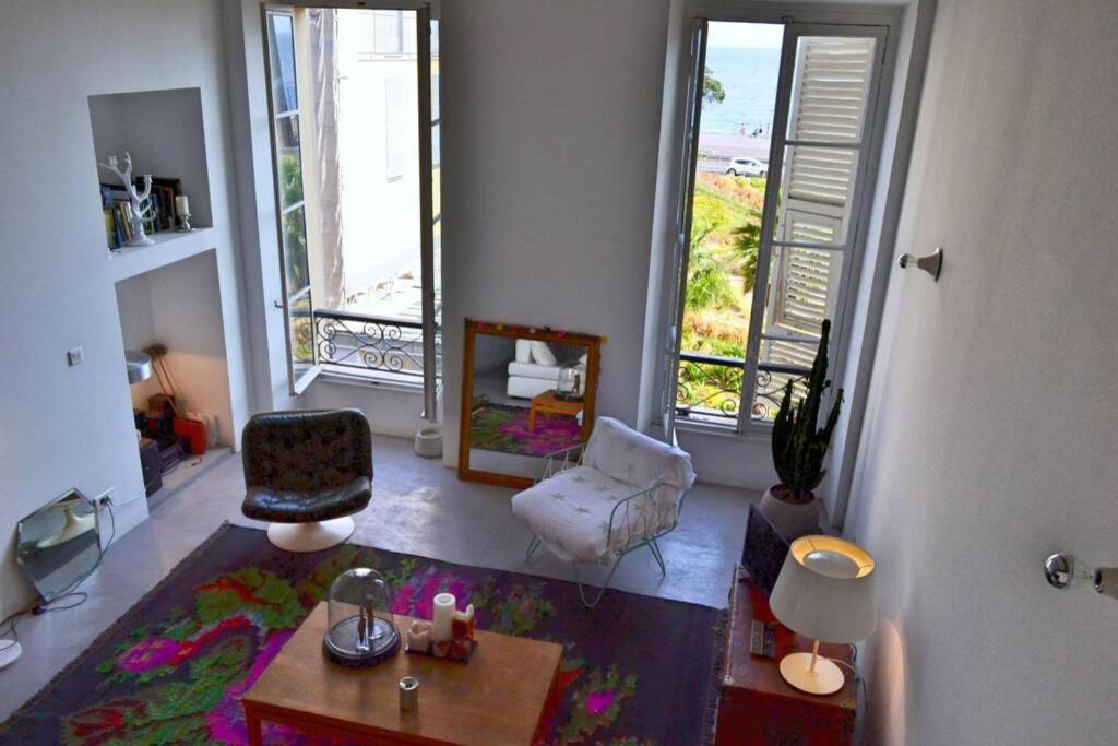 06J - Superb Duplex Loft With Ac - Sea View Appartement Nice Buitenkant foto