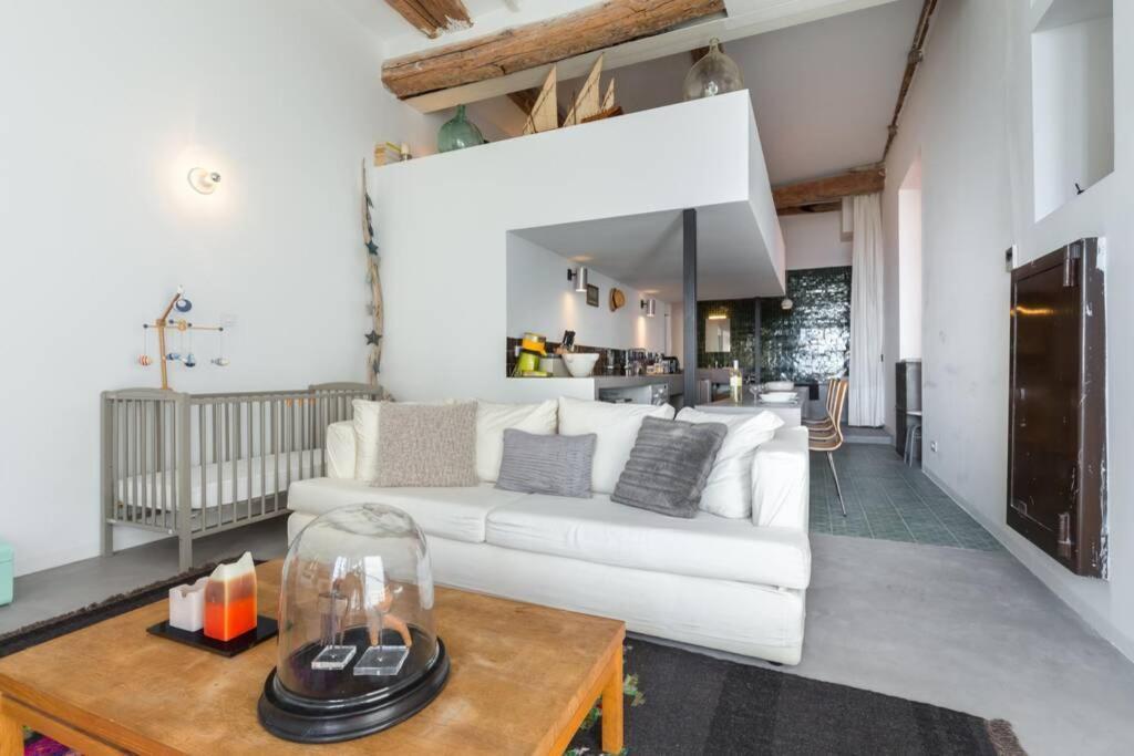 06J - Superb Duplex Loft With Ac - Sea View Appartement Nice Buitenkant foto