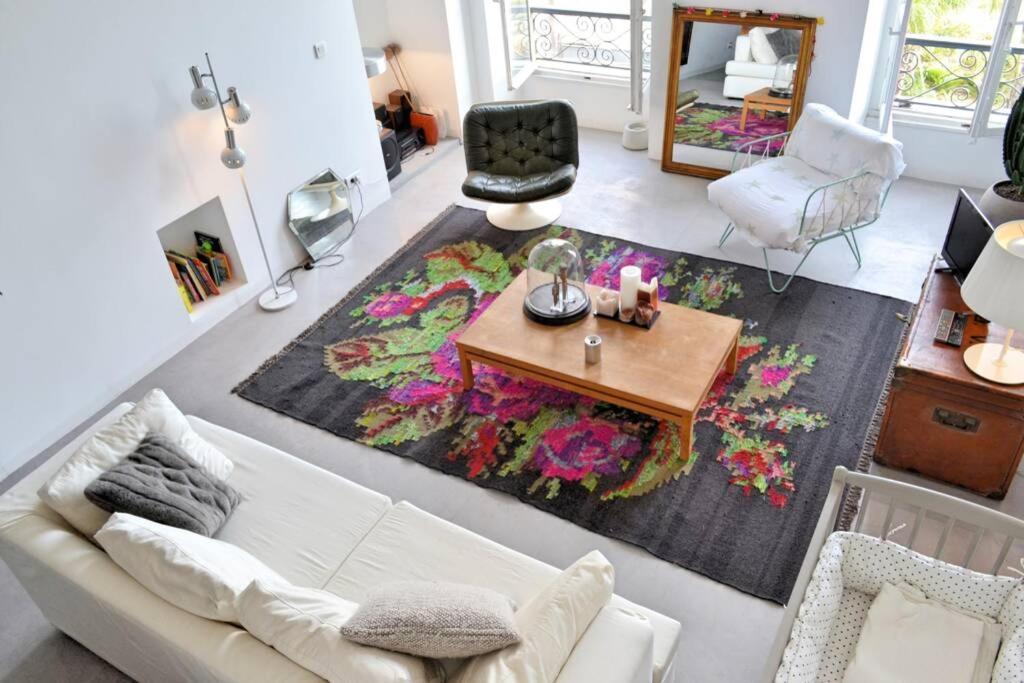 06J - Superb Duplex Loft With Ac - Sea View Appartement Nice Buitenkant foto
