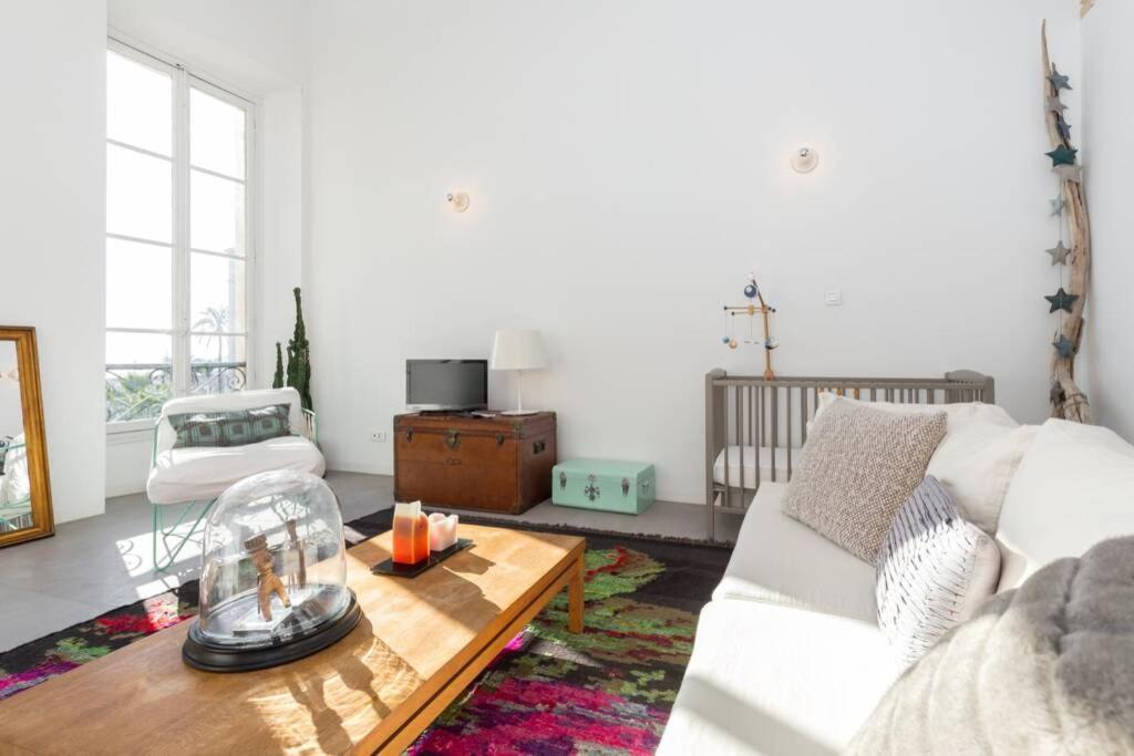 06J - Superb Duplex Loft With Ac - Sea View Appartement Nice Buitenkant foto